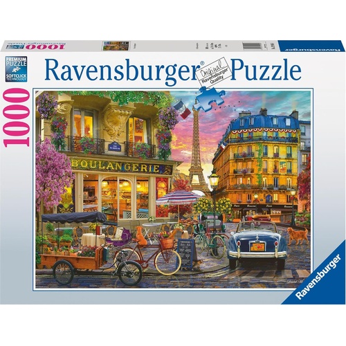Ravensburger Paris in the Dawn 1000pc Jigsaw Puzzle RB00885