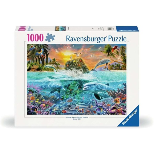 Ravensburger The Underwater Island 1000pc Jigsaw Puzzle RB00887
