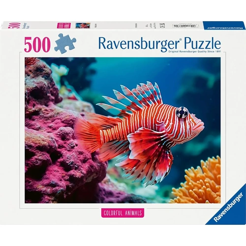 Ravensburger Red Lionfish 500pc Puzzle RB01334