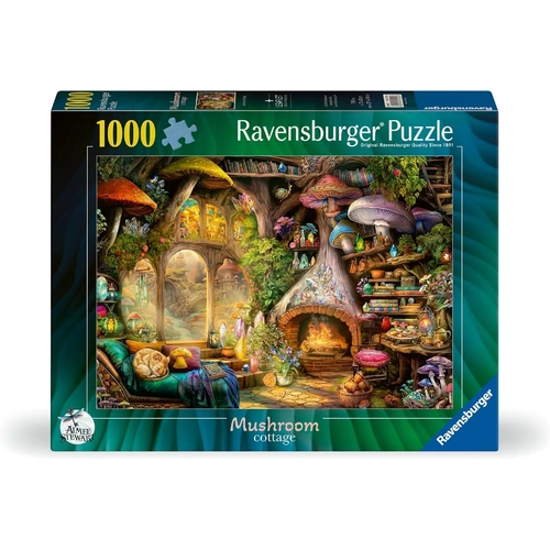 Ravensburger Mushroom Cottage 1000pc Puzzle RB01525