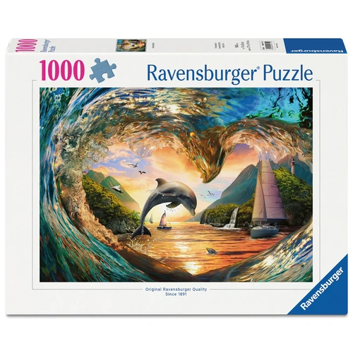 Ravensburger Sunset Splash 1000pc Jigsaw Puzzle RB01711