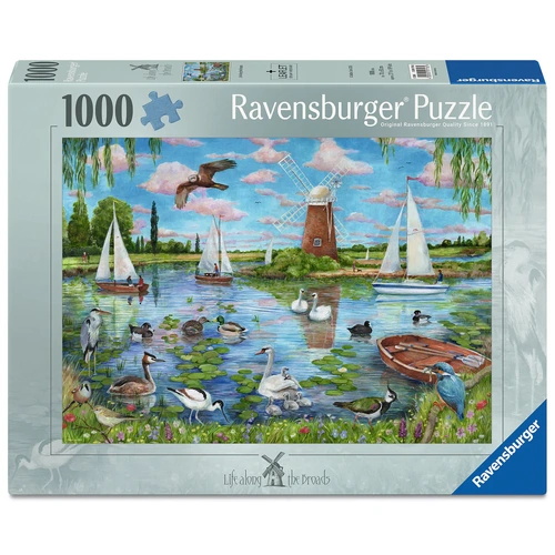 Ravensburger Life Along the Broads 1000pc Jigsaw Puzzle RB01716