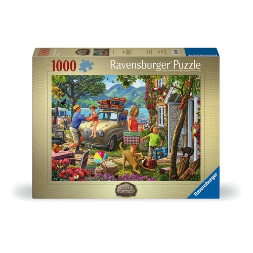 Ravensburger Holiday Cottage 1000pc Jigsaw Puzzle RB01721