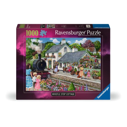 Ravensburger Whistle Stop Cottage 1000pc Jigsaw Puzzle RB01726