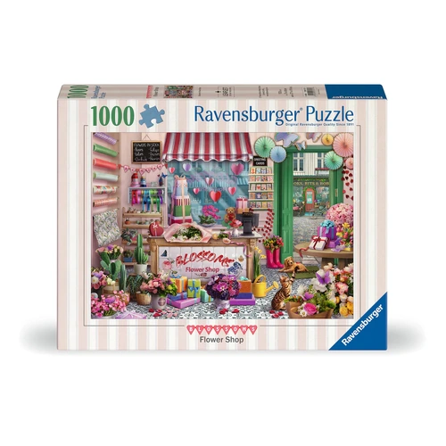 Ravensburger Blossoms Flower Shop 1000pc Jigsaw Puzzle RB01727