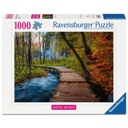 Ravensburger Beautiful Walkways Autumnal Wood Trail 1000pc Jigsaw Puzzle RB01764