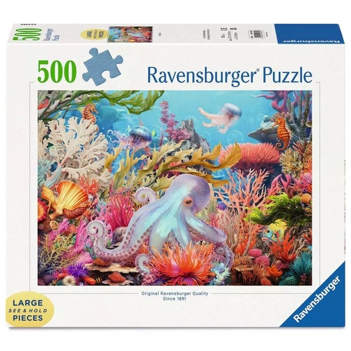 Ravensburger Reef Life 500pc Large Format Jigsaw Puzzle RB01840