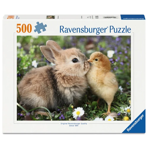 Ravensburger Rabbit and Chick 500pc Jigsaw Puzzle RB01900