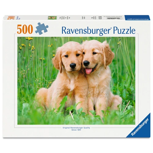 Ravensburger The Golden Retriever Brothers 500pc Jigsaw Puzzle RB01902