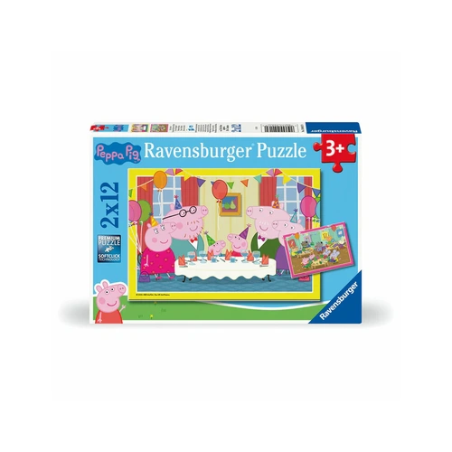 Ravensburger Peppa Pig 2x12pc RB04017