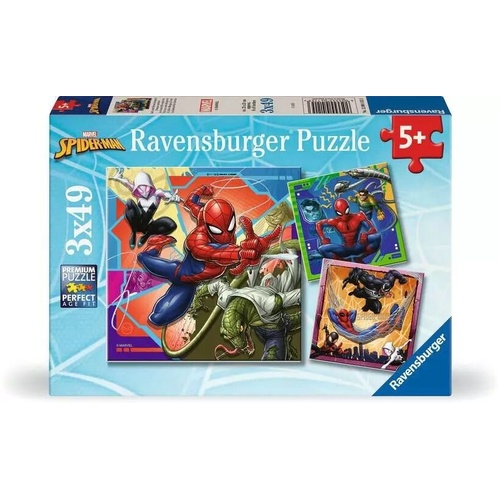Ravensburger Marvel Spider-Man 3x49pc Puzzle RB07802