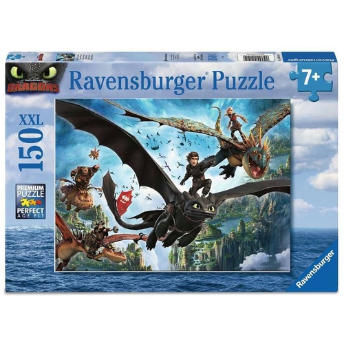 Ravensburger How to Train your Dragon Dragons and Heroes 150pc XXL Puzzle RB04141