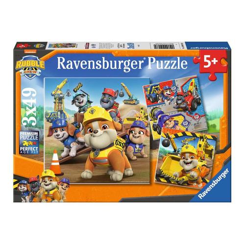 Ravensburger Rubble & Crew 3x49pc Jigsaw Puzzle RB04168