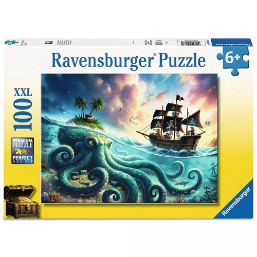 Ravensburger Octopus Treasure 100pc XXL Puzzle RB04263