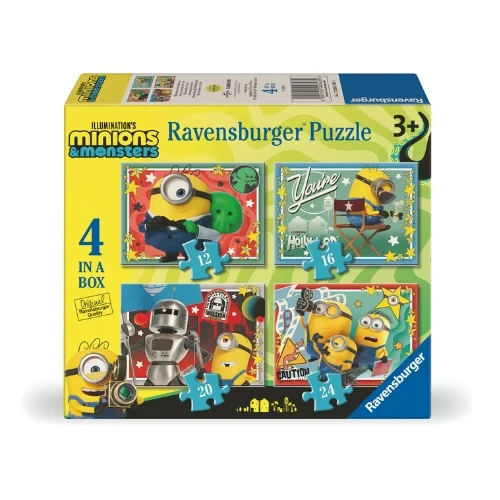 Ravensburger - Minions 3 Puzzle 12/16/20/24 pcs RB04349