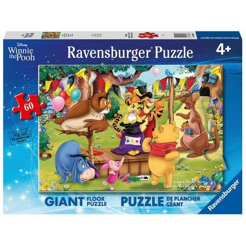Ravensburger Winnie the Pooh Magic Show Giant Floor Puzzle 60pc RB03086