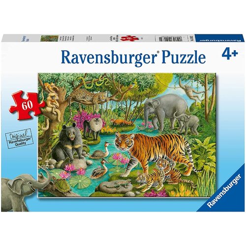 Ravensburger Animals of India 60pc Puzzle RB05163