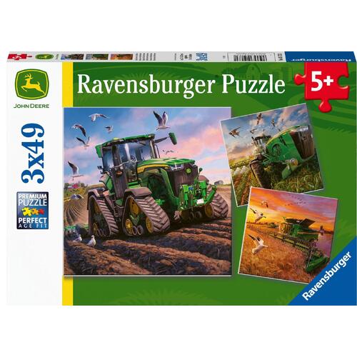 Ravensburger Seasons of John Deere Puzzle 3x49pc RB05173
