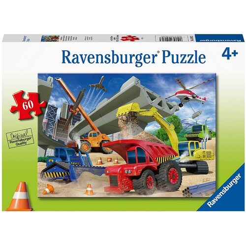 Ravensburger Construction Trucks 60pc Puzzle RB05182