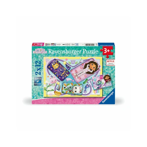 Ravensburger Gabby's Dollhouse 2x12pc RB05709