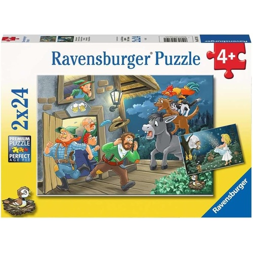 Ravensburger Fairytales 2x24pc Jigsaw Puzzle RB05719