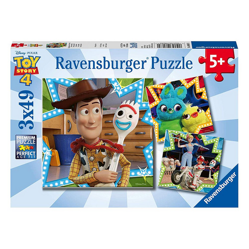 Ravensburger Toy Story 4 In it Together 3x49pc Puzzle RB08067