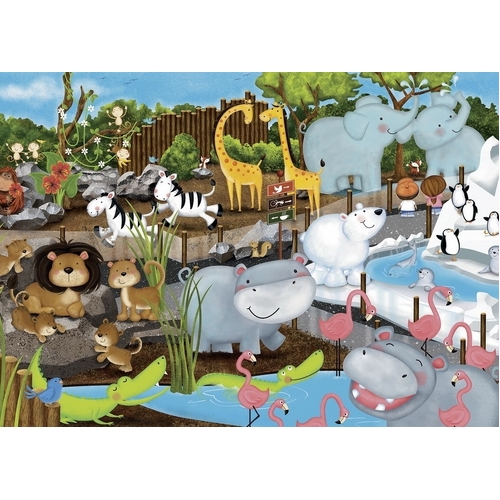 Ravensburger Day at the Zoo 35pc Puzzle RB08778