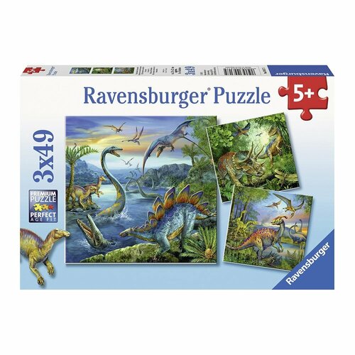 Ravensburger Dinosaur Fascination 3x49 Puzzle RB09317