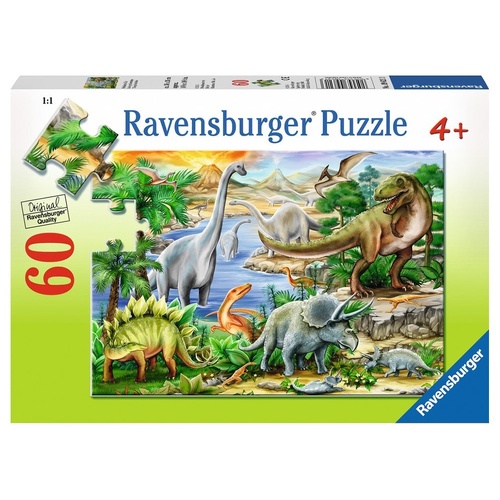 Ravensburger Prehistoric Life 60pc Puzzle RB09621