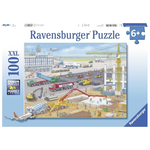 Ravensburger Construction At The Airport 100pc XXL Puzzle RB10624
