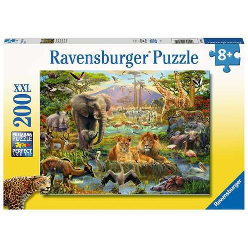 Ravensburger Animals of the Savanna Puzzle 200pc RB12891