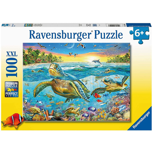 Ravensburger Swim with Sea Turtles 100pc XXL Puzzle RB12942