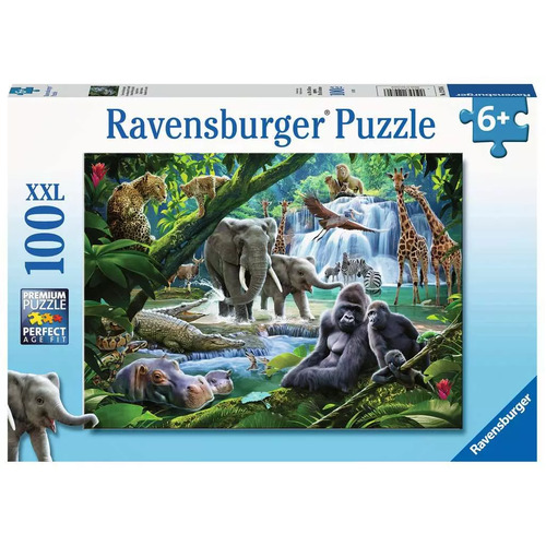 Ravensburger Jungle Animals 100pc Puzzle RB12970