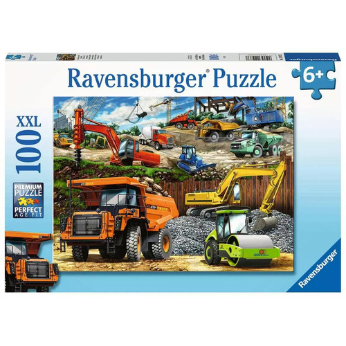 Ravensburger Construction Vehicles 100pc Puzzle RB12973