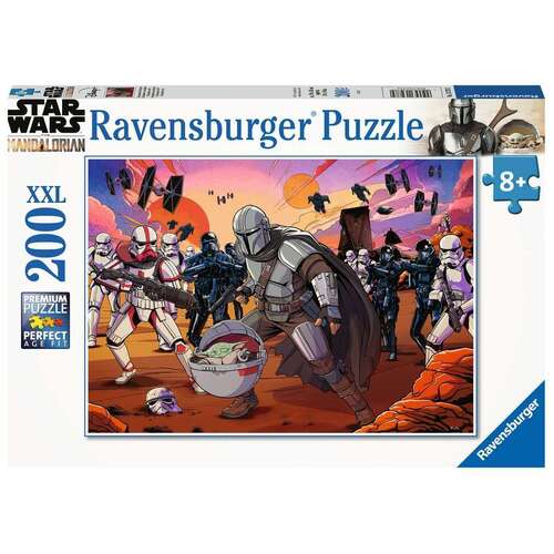 Ravensburger Star Wars The Mandalorian: Face-Off 200pc XXL Puzzle RB13278