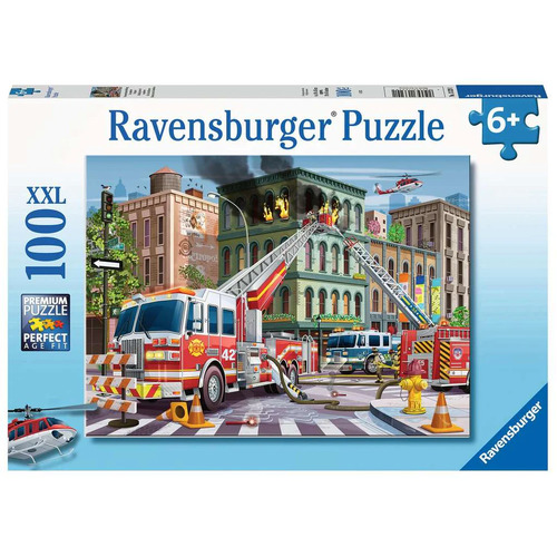 Ravensburger Fire Truck Rescue 100pc XXL Puzzle RB13329