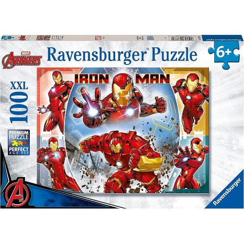 Ravensburger Marvel The Armored Avenger 100pc XXL Puzzle RB13377