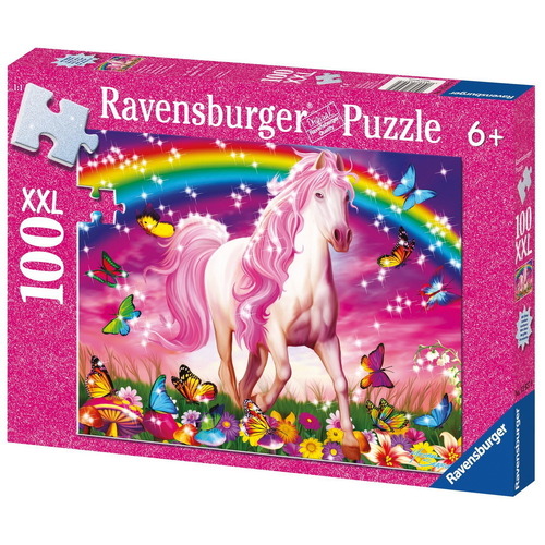 Ravensburger Horse Dream 100pc XXL Glitter Puzzle RB13927