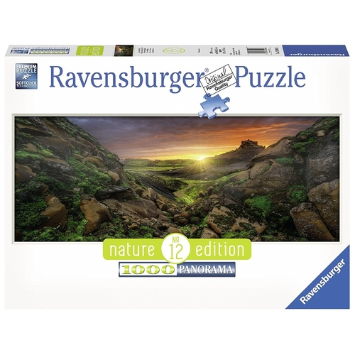 Ravensburger Sun Over Iceland 1000pc Panorama Puzzle RB15094**