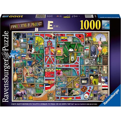 Ravensburger Awesome Alphabet E 1000pc Puzzle 16420