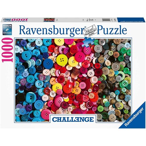 Ravensburger Challenge Buttons 1000pc Puzzle RB16563