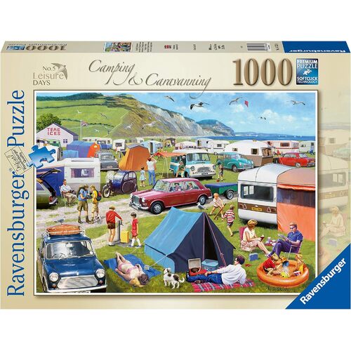 Ravensburger Leisure Days No5, Camping & Caravanning 1000pc Puzzle 16763