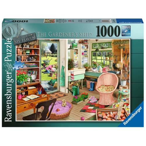 Ravensburger My Haven No 8 the Gardener's Shed 1000pc Puzzle RB16797