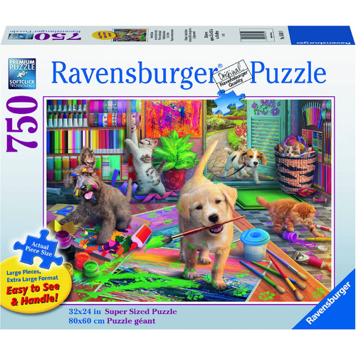 Ravensburger Cute Crafters 750pc Large Format Jigsaw Puzzle RB16801