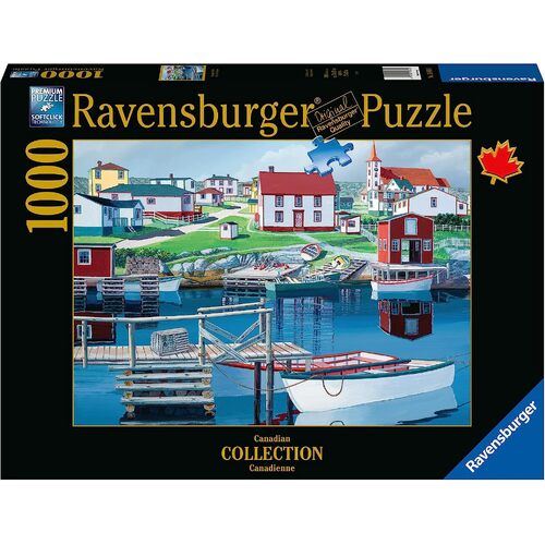 Ravensburger Canadian Collection Greenspond Harbor 1000pc Puzzle RB16833