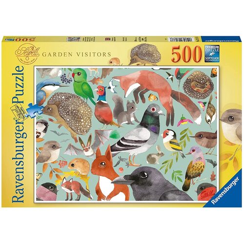 Ravensburger Garden Visitors 500pc Puzzle RB17137