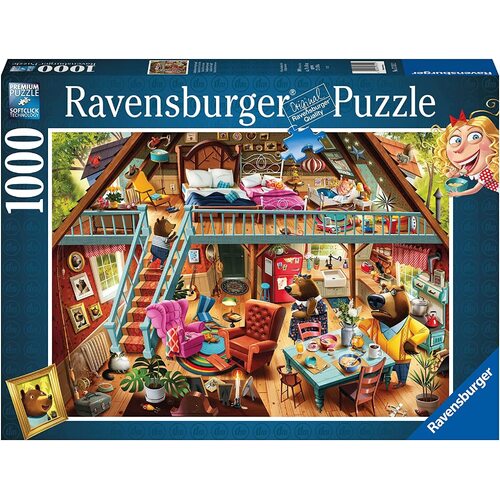 Ravensburger Goldilocks Gets Caught 1000pc Puzzle RB17311