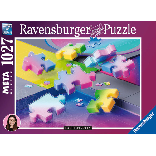 Ravensburger Gradient Cascade 1000pc Puzzle RB17498