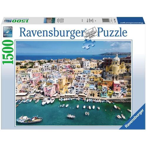 Ravensburger Colourful Procida Italy 1500pc Puzzle 17599