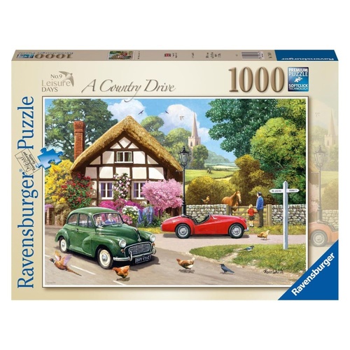 Ravensburger Leisure Days No.9, A Country Drive 1000pc Jigsaw Puzzle RB17641